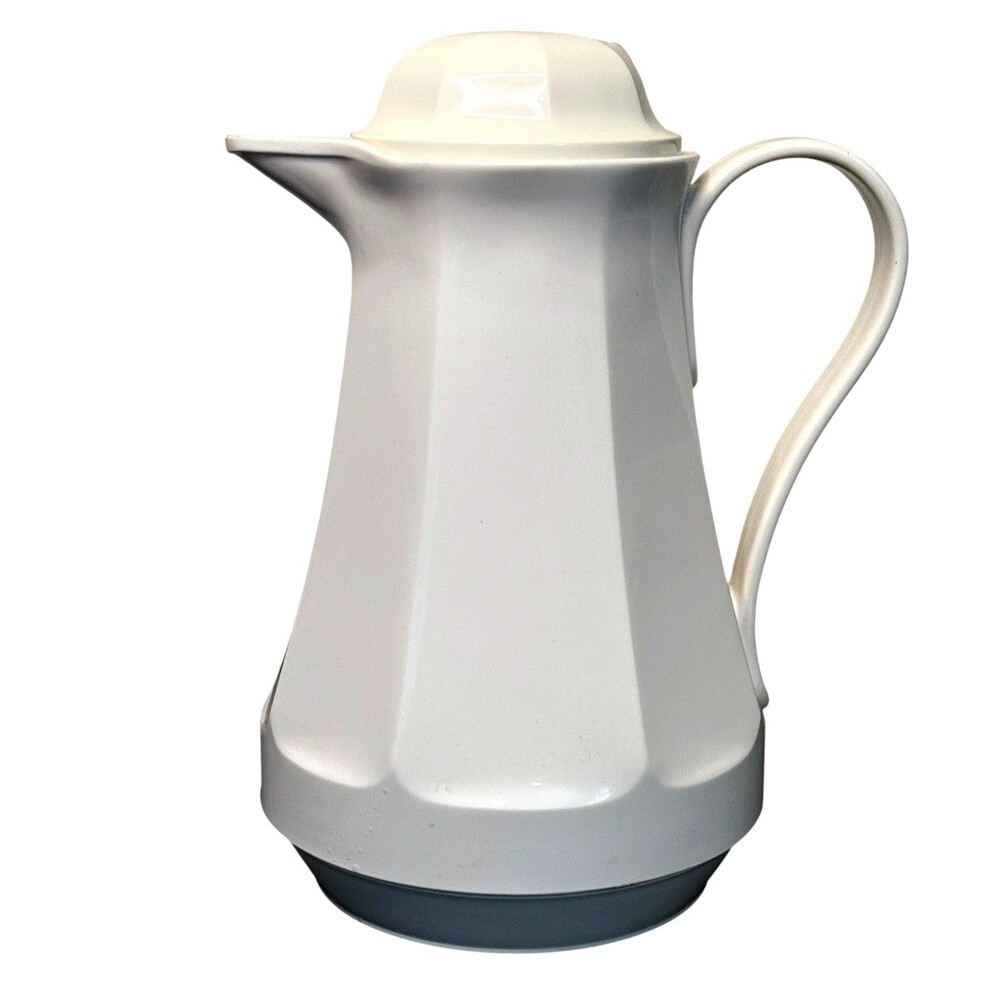 Thermos 1982 Vintage Offwhite Christa Carafe Coffee Pitcher West Germany No 430